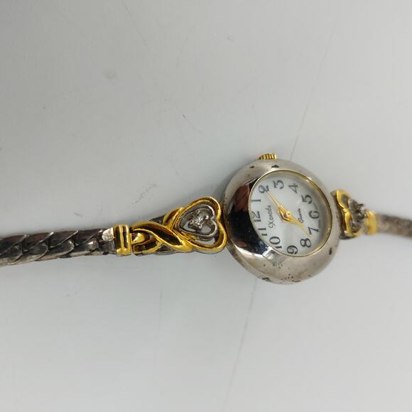 Vintage Cxandy Quartz Watch Bracelet Wristwatch Heart - Picture 12 of 14
